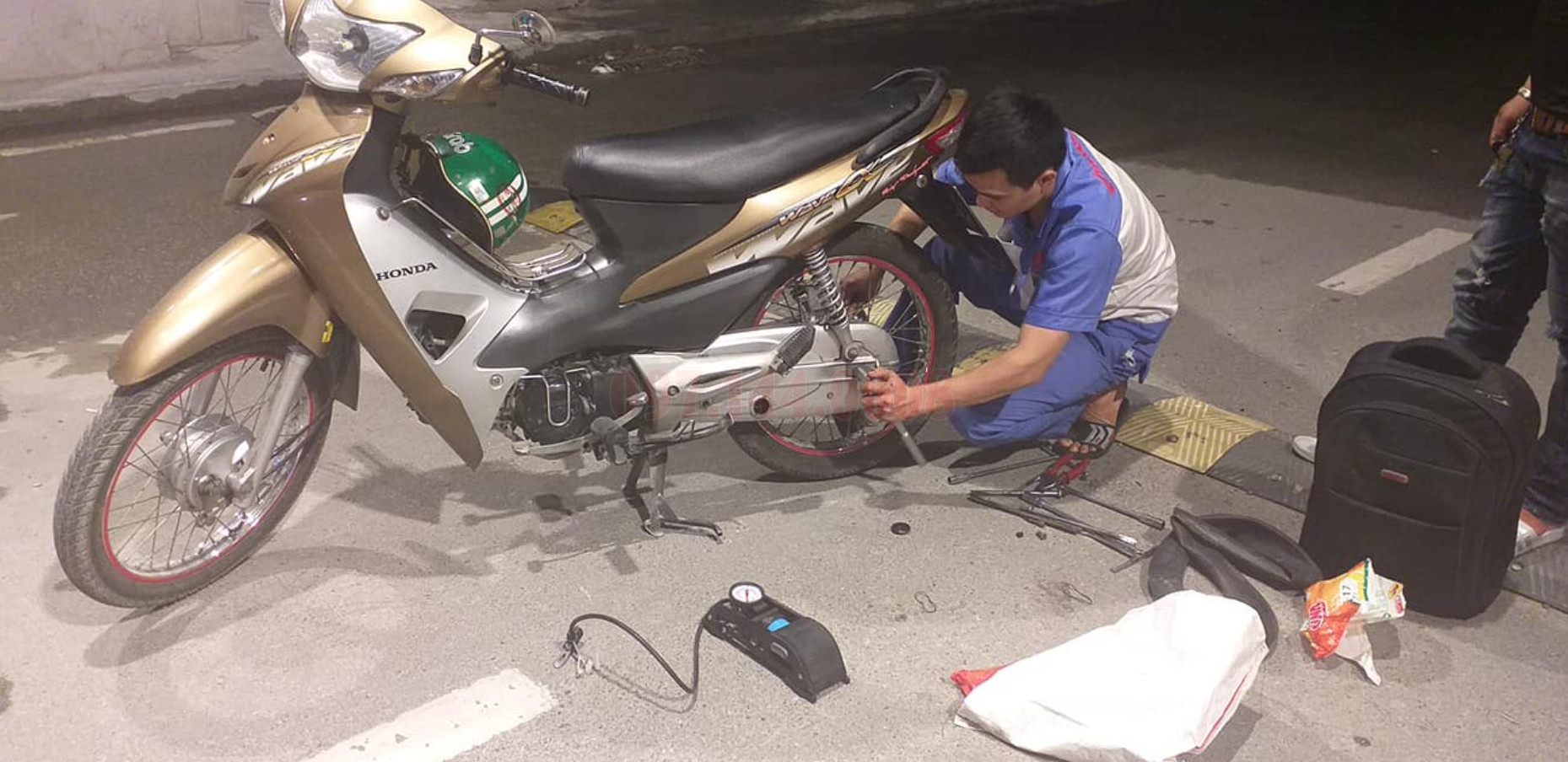 Cứu hộ xe máy tại huyện Bình Chánh