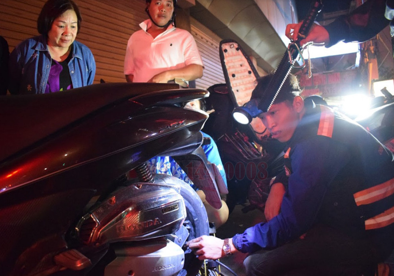 Cứu hộ xe máy quận Bình Tân