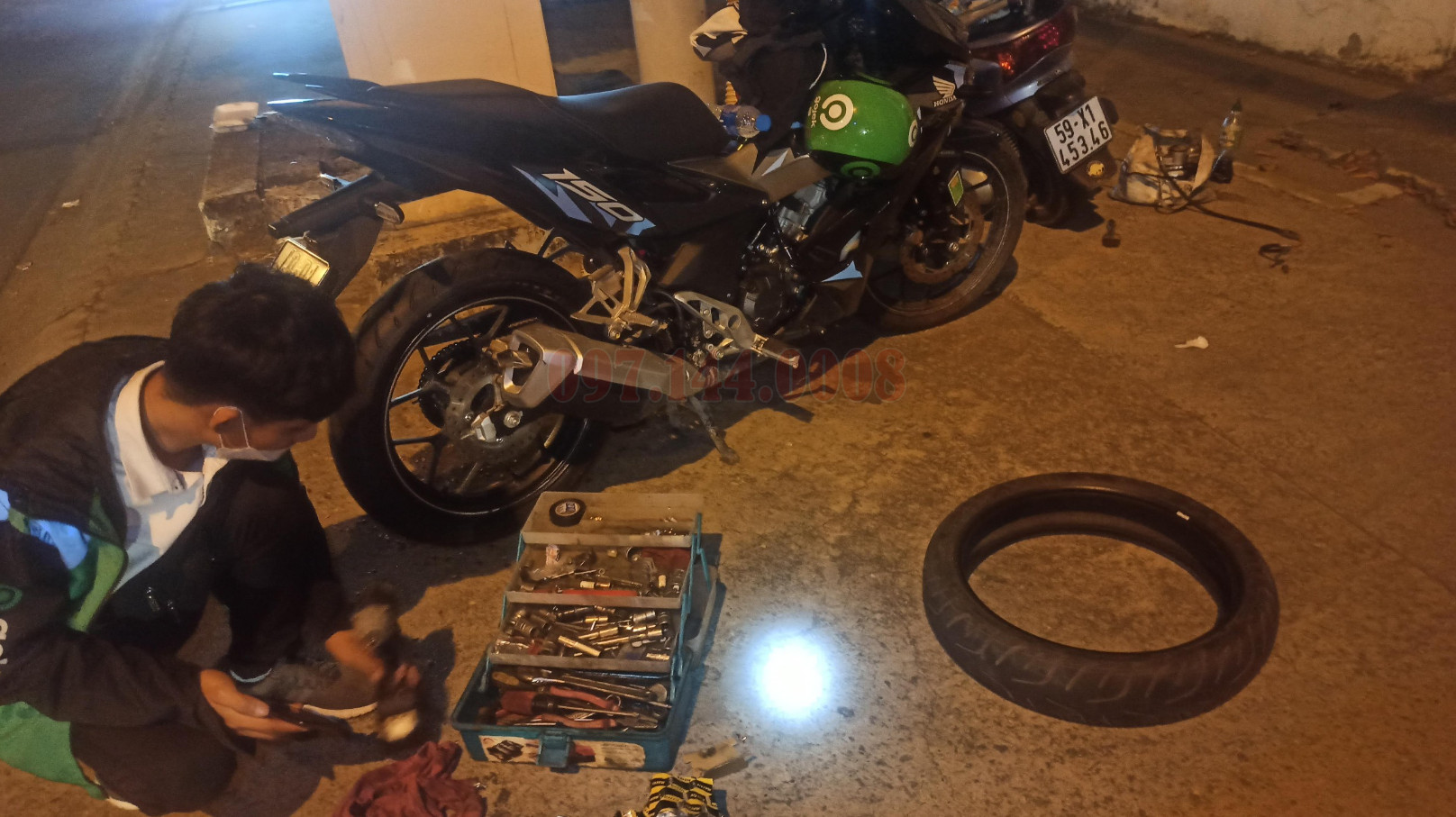 dịch vụ cứu hộ xe máy tại quận Bình Thạnh