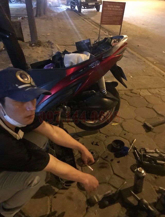 dịch vụ cứu hộ xe máy Bắc Từ Liêm