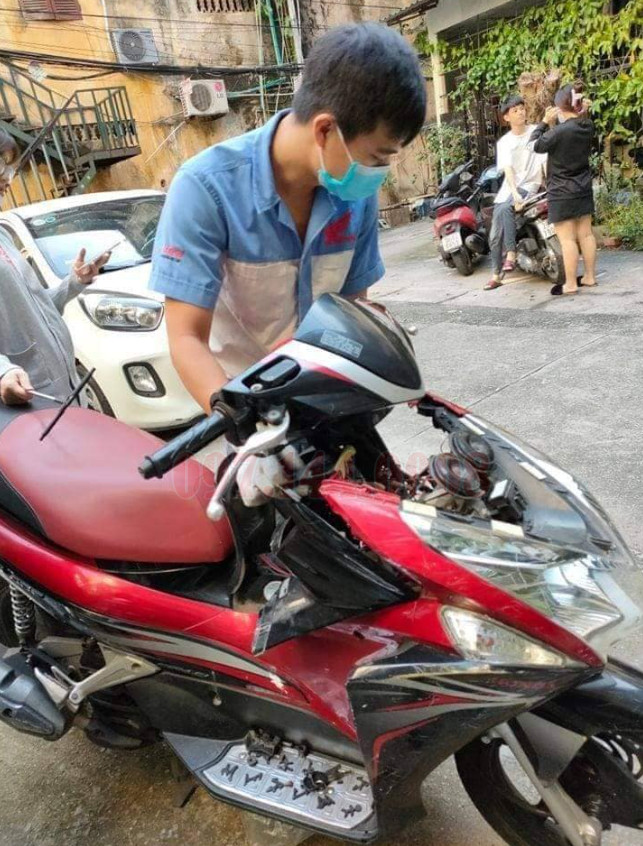 cứu hộ xe máy tại Sơn Tây